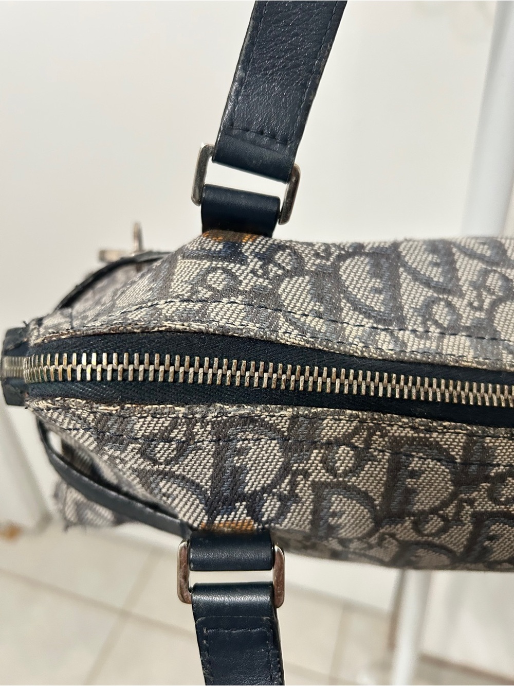Christian Dior Trotter canvas shoulder bag - Picture 13 of 16